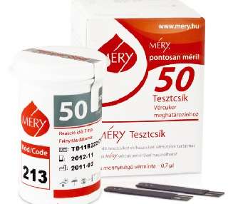 MÉRY TESZTCSÍK 50DB/DOB (PIROS) MÉRY PLUSZ KÉSZÜLÉKHEZ - 441012000