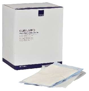 CURI-MED NEDVSZÍVÓ SEBPÁRNA STERIL 10 X 20 CM 25DB/DOBOZ (ABENA) - 450102040