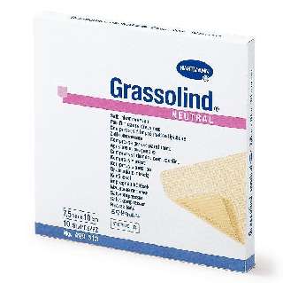 GRASSOLIND KENŐCSTÜLL 10 X 10 CM 10 DB/DOBOZ IMPREGNÁLT GÉZLAP STERIL - 450103002.10X10