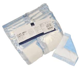 CURI-MED NEDVSZÍVÓ SEBFEDŐ PÁRNA NEM STERIL 10 X 10 CM  50DB/DOBOZ (ABENA) - 450102035