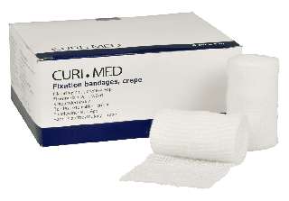CURI-MED RÖGZÍTŐ PÓLYA CREPE 6 CM X 4 M 20DB/DOBOZ (ABENA) - 450102047