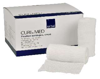 CURI-MED RÖGZÍTŐ PÓLYA CREPE 8 CM X 4 M 20DB/DOBOZ (ABENA) - 450102048