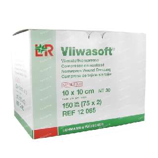 VLIWASOFT STERIL 10 X 10CM (150DB/DOBOZ) 12065 NEDVSZÍVÓ SEBPÁRNA (LOHMANN) - 450101033.10X10ST
