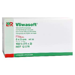 VLIWASOFT STERIL 5 X 5 CM (150DB/DOBOZ) 12076 NEDVSZÍVÓ SEBPÁRNA (LOHMANN) - 450101033.5X5ST