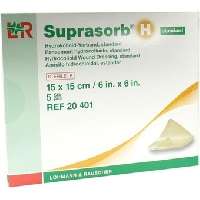SUPRASORB H STANDARD 15 X 15 CM (5DB/DOBOZ) 20401 HYDROKOLLOID KÖTSZER VASTAG LAPPAL STERIL (LOHMANN) - 450101028.H15X15ST