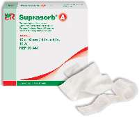 SUPRASORB A 10 X 10 CM (10DB/DOBOZ) 20441 ALGINÁT KÖTSZER STERIL (LOHMANN) - 450101023.A10X10