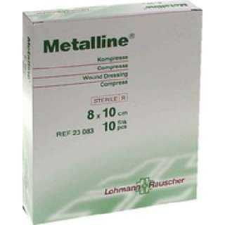 METALLINE 8 X 10 CM (10DB/DOBOZ) 23083 IMPREGNÁLT GÉZLAP STERIL (LOHMANN) - 450101010.8X10