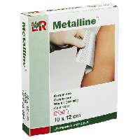 METALLINE 10 X 12 CM (10DB/DOBOZ) 23084 IMPREGNÁLT GÉZLAP STERIL (LOHMANN) - 450101010.10X12