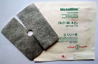 METALLINE TRACHEA ALÁTÉT 8 X 9 CM (50DB/DOBOZ) STERIL 23094 (LOHMANN) - 450101010.8X9