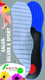 SALUS Silver és sport ezüstszálas antibakteriális talpbetét (4000) 35 - 46 méretek