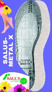SALUS METAL X (3014) MÉRETREVÁGHATÓ TÉLI TALPBETÉT ALUMÍNIUM FÓLIÁS - 500802000