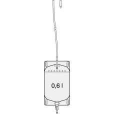 SAUER-CSUTI LÁBZSÁK 710.1445 0,6 LITERES 15 CM ÖSSZEKÖTŐ CSŐVEL - 451506004.1445