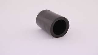 GUMIVÉG KÁDKAPASZKODÓHOZ 18MM SZÜRKE FÉMBETÉTES - 421302006