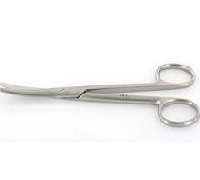 SEBÉSZETI OLLÓ 18CM HAJLÍTOTT TOMPA/HEGYES COOPER - 420408049