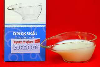 SZOPTATÁS ÉS FOGBARÁT ITATÓ-ETETŐ POHÁR 80 ML (SVÉD) - 430404039