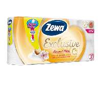 ZEWA EXCLUSIVE 4 RÉTEGŰ TOALETTPAPÍR ALMOND MILK 8 TEKERCS/CSOMAG 7CS/# - 47080400.MANDULA