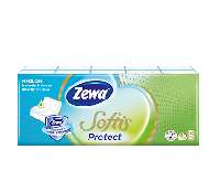 ZEWA SOFTIS PROTECT ANTIBAKTERIÁLIS PAPÍRZSEBKENDŐ 10 X 9 DARAB/CSOMAG  - 470804006.2