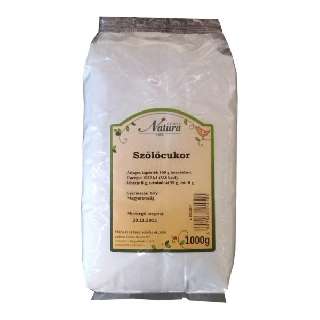 NATURA SZŐLŐCUKOR 1000 GR - 100701017