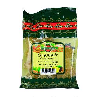 NATURFOOD KANDÍROZOTT GYÖMBÉR 100 GR - 100101009.27