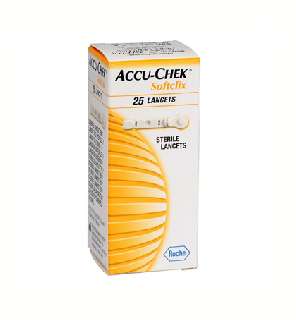 UJJSZÚRÓ ACCU-CHEK SOFTCLIX LÁNDZSA (25DB/DOBOZ)  - 440504006