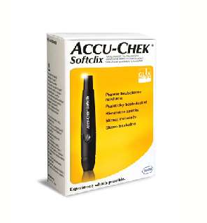 UJJSZÚRÓ SOFTCLIX UJJBEGYSZÚRÓ KÉSZLET + 25DB LÁNDZSA ACCU-CHEK - 440504008
