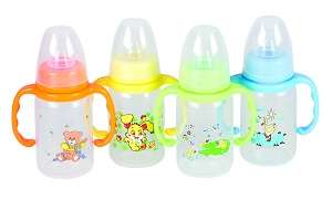BABY BRUIN 120ML PP CUMISÜVEG FOGÓVAL BPA MENTES - 430402001
