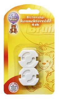 BABY BRUIN BIZTONSÁGI KONEKTORVÉDŐ 4 DB-OS - 431001000