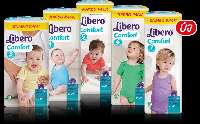 Libero Comfort Pelenka 3 - 7 méretek (4 - 26 Kg-ig)