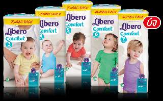 Libero Comfort Pelenka 3 - 7 méretek (4 - 26 Kg-ig)