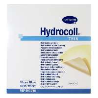HYDROCOLL THIN 10 CM X 10 CM 10/DOBOZ STERIL HYDROCOLLOID KÖTSZER VÉKONY LAPPAL (HARTMANN) - 450103004.10X10