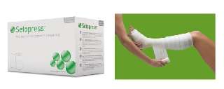SETOPRESS 10 CM X 3,5 M KOMPRESSZIÓS BANDÁZS (RUGALMAS PÓLYA) - 450114009