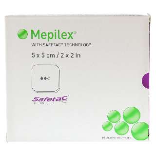 MEPILEX 5 X 5 CM LÁGY SZILIKON HABOS KÖTSZER 5 DB/DOB - 450114010