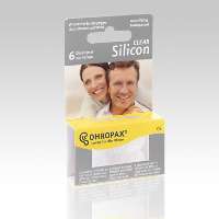 OHROPAX SILICON CLEAR FÜLDUGÓ 6 DARABOS - 530512000.CLEAR