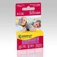 OHROPAX SILICON FÜLDUGÓ 6 DARABOS PINK - 530512000.SILICON
