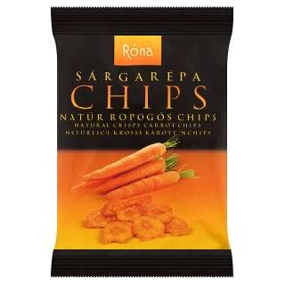 RÓNA SÁRGARÉPA CHIPS 40 GR - 100201028.SÁRGARÉPA