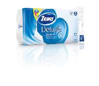 ZEWA DELUXE 3 RÉTEGŰ TOALETTPAPÍR DELICATE 8 TEKERCS/CSOMAG 6CS/# - 470804003.DELICATE