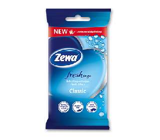 ZEWA CLASSIC NEDVES KÉZ ÉS ARCTÖRLŐ KENDŐ 10 DARABOS - 470804014