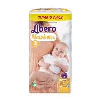 LIBERO NEWBORN (3) GYERMEKPELENKA 4 - 8 KG 66DB/CSOMAG 3CS/# - 430801005.3
