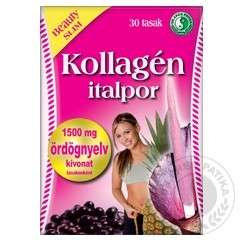 BEAUTY SLIM KOLLAGÉN ITALPOR ÖRDÖGNYELV KIVONATTAL 30 DB-OS - 380402003