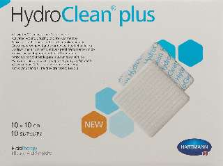 HYDROCLEAN PLUS 10x10 CM 10DB/DOBOZ - 450103011