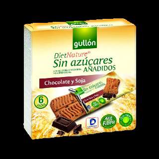 GULLÓN SNACK CSOKOLÁDÉS SZELET HOZZÁADOTT CUKOR NÉLKÜL,ÉDESÍTŐSZERREL 144GR - 101108010