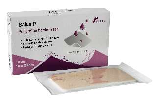 SALUS P 10X20 CM-ES POLIURETÁN HABKÖTSZER STERIL  - 450102071