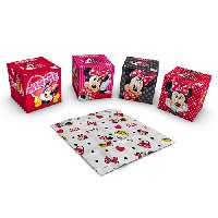 MINNIE MICKEY PAPÍRZSEBKENDŐ DOBOZOS 56 DB 3 RÉTEGŰ 20 X 20 CM  - 470802011.DOBOZOS