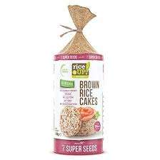 RICE UP PUFFASZOTT TELJES KIÖRLÉSŰ BARNA RIZSSZELET 7 SZUPERMAGVAS 120 GR - 100606052.12