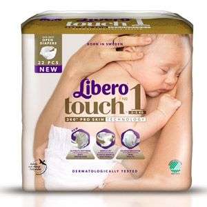 LIBERO TOUCH 1 2-5 KG NADRÁGPELENKA 22 DARAB/CSOM - 430801008.1