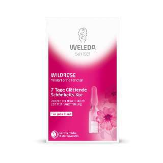 WELEDA 30+ VADRÓZSA BŐRSIMÍTÓ 7 NAPOS SZÉPÍTŐ AMPULLAKÚRA 7X0,8 ML - 490109035.AMPULLA
