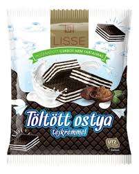 LISSÉ TÖLTÖTT OSTYA TEJKRÉMMEL 160 GR - 100310014.TEJKRÉM