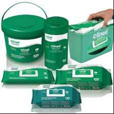 CLINELL UNIVERZÁLIS FERTŐTLENÍTŐKENDŐ 200DB/CSOMAG 20X20CM (KÉZ,FELÜLET ÉS ESZKÖZ FERTŐTLENÍTÉSRE) - 470604002.200TASAK