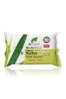 DR ORGANIC NEDVES TÖRLŐKENDŐ BIO TEAFAOLAJJAL 20DB/CSOMAG - 470623000