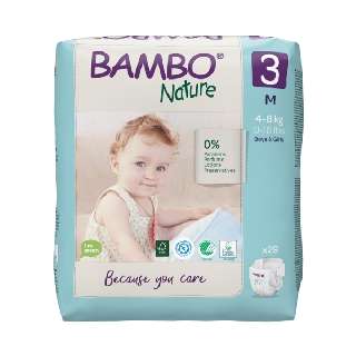 BAMBO GYERMEKPELENKA 3-AS 4-8 KG 28 DB/CSOMAG - 430804002